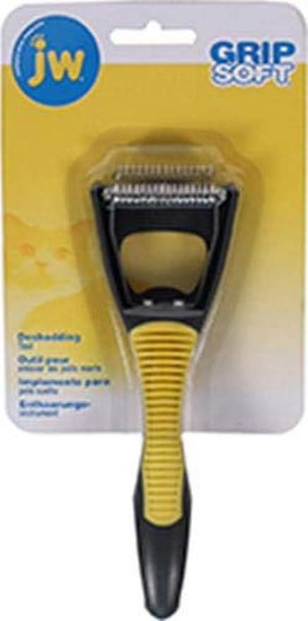 JW Pet Company Cat Deshedding Tool, Multi, 65049