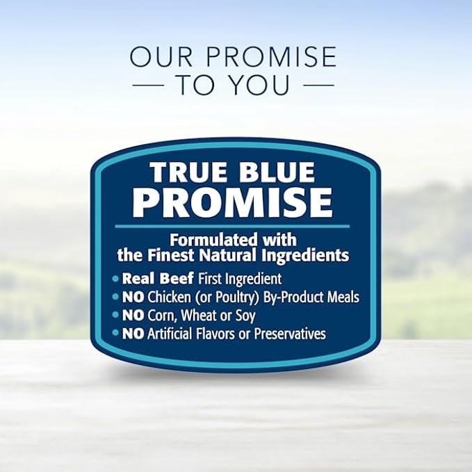 Blue Buffalo Blue Life Protection Formula Natural Adult Beef and Brown Rice Dry Dog Food, 24 lbs.