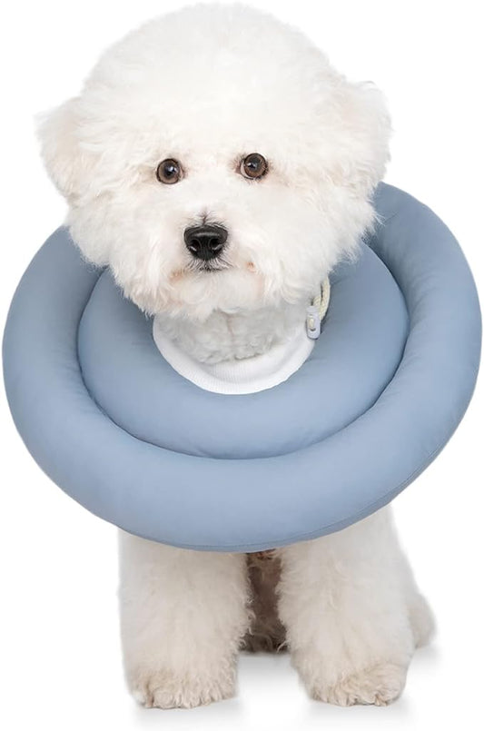 Gagabody Dog Cones for Small Dogs,Comfortable Adjustable Soft Dog Cone Alternative After Surgery,Elizabethan Donut Collar for Small Dogs Recovery,Different Sizes for Cats,Medium Dogs and Large Dog