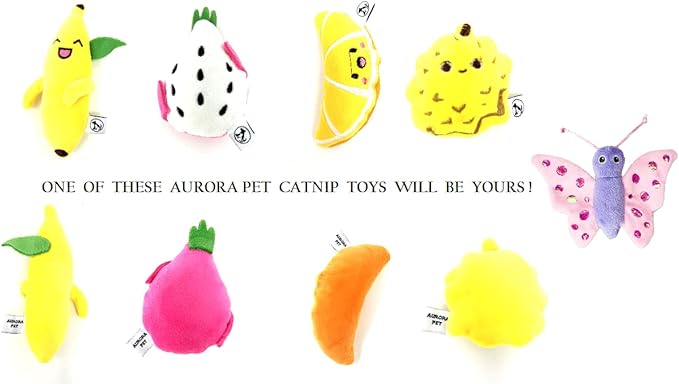 Variety Pack (6) Purely Fancy Feast Natural Hand-Flaked Cat Treats (2 Tuna, 2 Salmon, 2 Chicken) with AuroraPet Cat Toy (Assorted)