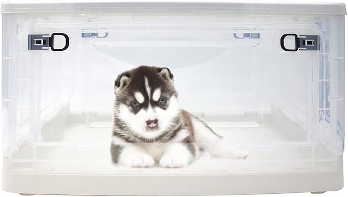 Pet incubator, atomizing box, cat atomizing box, dog atomizing box, kitten incubator, excluding atomizing equipment (55L)