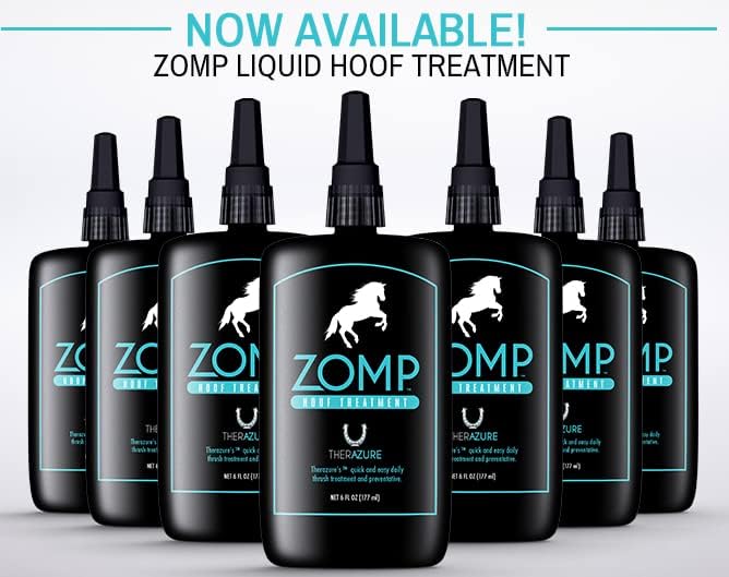 Zomp Liquid Hoof Thrush and White Line Treatment for Horses: Effective for Thrush Relief and Prevention on All Hooved Animals