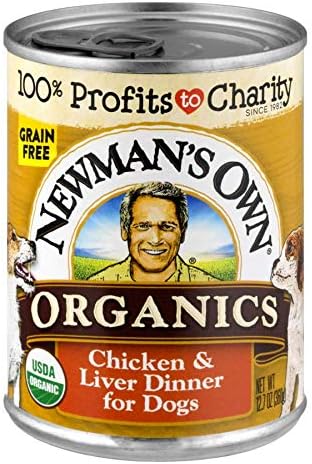Newman's Own Chicken & Liver Dinner For Dogs, Size: 12.7-Ounce (Pack of 12)