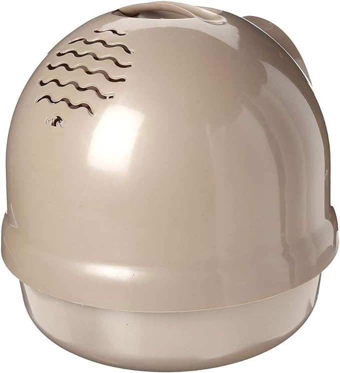 Petmate Booda Dome Cat Litter Box for Indoor Cats , Titanium, Made in USA, One Size