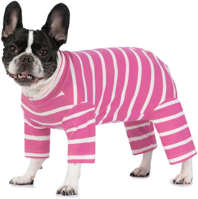 Dog Surgery Recovery Suit for Male/Female, Post Surgery Dog Shirt, After Surgery Dog Bodysuit, E-Collar & Cone Alternative Surgical Clothes, Anti-Licking Dog Snugly Onesie