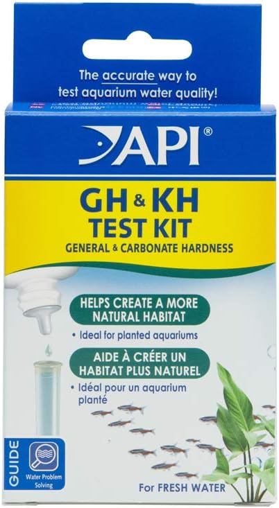 API GH & KH Freshwater Aquarium Water Test Kit Bundle Nitrate 90-Test Aquarium Test Kit