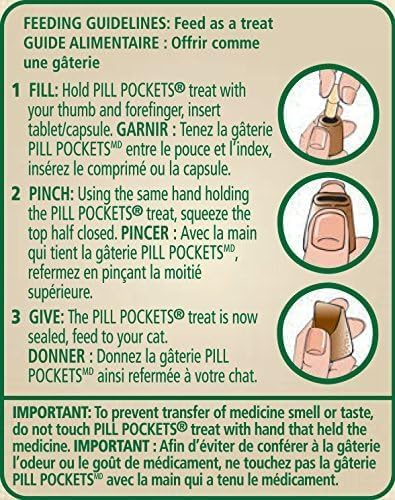 Greenies Pill Pockets Salmon Treats For Cat 45 oz. 1 pk