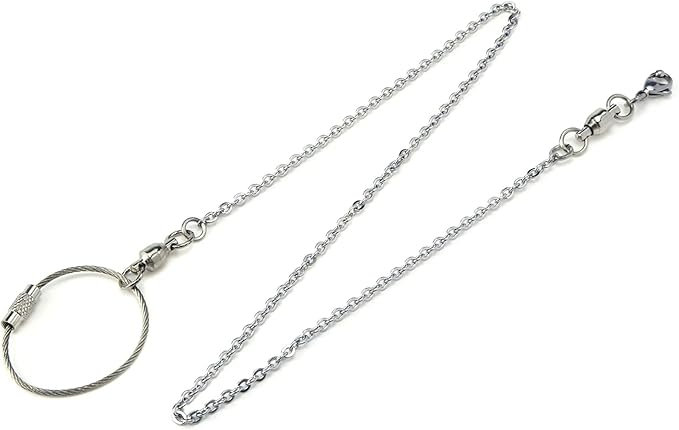 1 Set of Birds Foot Chain Metal Parrot Ankle Foot Ring 7mm Split Parrot Leg Ring Light Light Weight Ankle Foot Ring Chain for Bird Pet Parrot