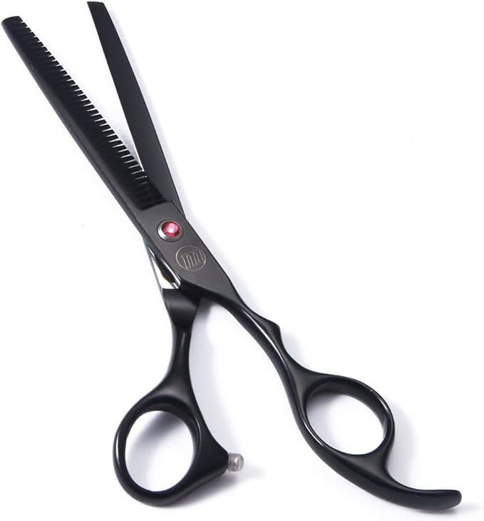 Professional Dog Grooming Scissors Set, 7 Inch/8 Inch Pet Grooming Scissors Chunkers Shears for Dog, Curved Dog Grooming Scissors, Thinning Shears for Dog with Grooming Comb