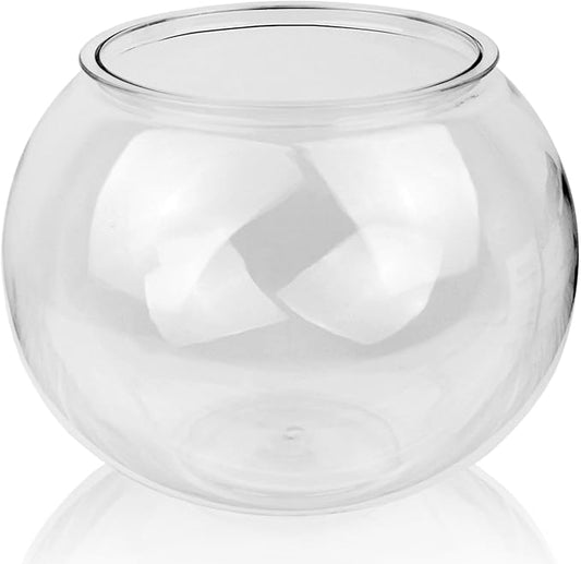 3 Gallon Plastic Fish Bowl, Aquarium Fish Tank 11.5L