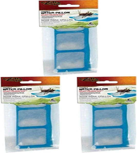 Zilla Reptile Food Cricket Water Pillows, 18-Pack