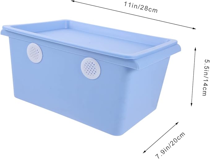GANAZONO Plastic Container Plastic Containers Terrarium Box Breeding Box Plastic Household Frog Reptile Hide Plastic Spiders