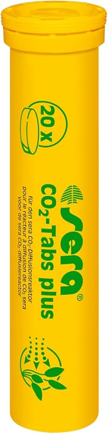 sera CO2-Tabs Plus 20 Tabl., 3.2 oz. Aquarium Test Kits