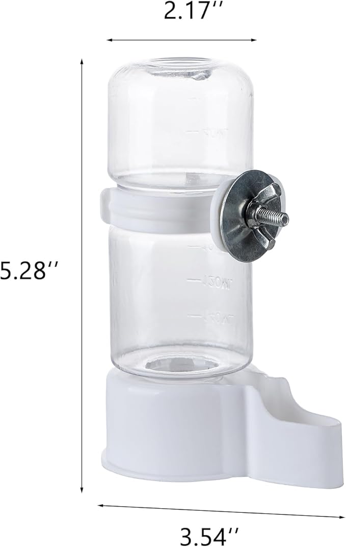 Automatic Bird Water Dispenser No Mess Parrot Feeder Automatic Bird Feeder Rabbit Watering System