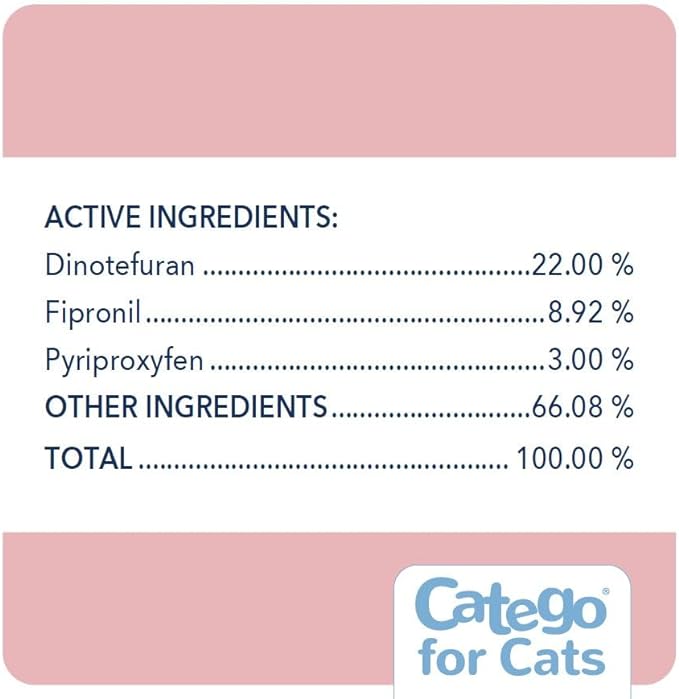 for Cats Flea and Tick Treatment & Prevention (Over 1.5 lbs) 6-Month Supply