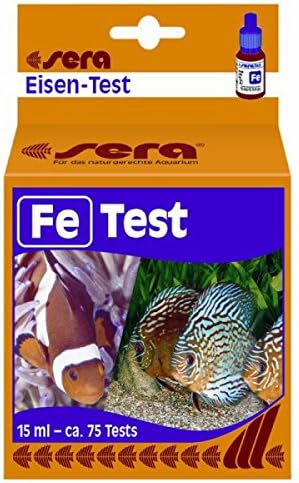 Sera Iron-Test (Fe) 15 ml, 0.5 fl.oz. Aquarium Test Kits,YELLOW