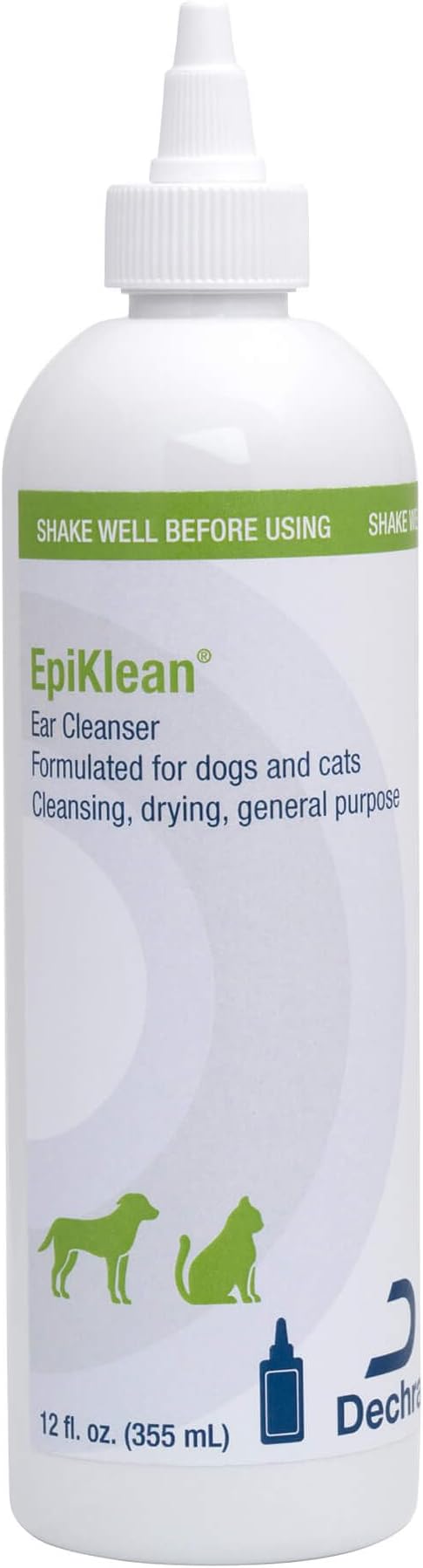 Ear Cleanser for Dogs and Cats, 12 oz
