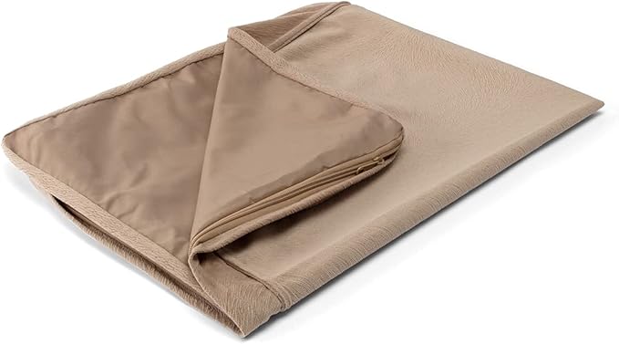 Best Friends by Sheri Dog Bed Cover Replacement for Nap Mat Dog Bed, Microfiber River, Cocoa, 27" x 36"