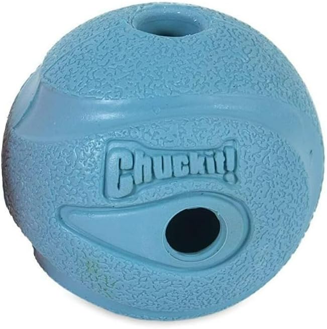 Chuckit Dog Fetch Toy Whistler Ball Noisy Play Fits Launcher Medium 8 Balls (4 Items)