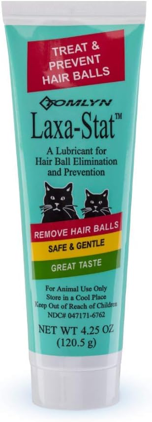 Tomlyn Laxa-Stat Maple-Flavored Hairball Remedy Gel for Cats, 4.25oz