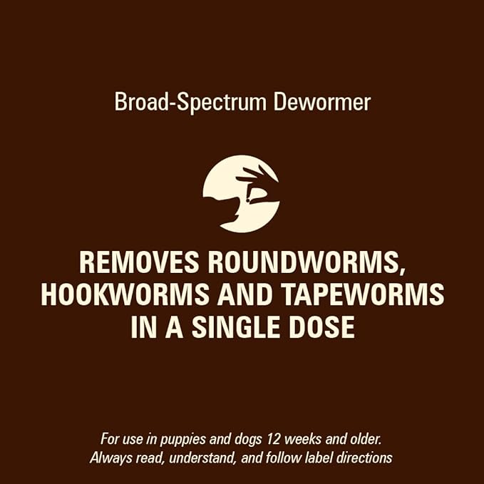 SENTRY Worm X Plus 7 Way DeWormer Large Dogs (6 count) Package may vary