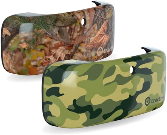 Tractive GPS Dog Tracker Covers - Forest & Camouflage (Pack of 2)