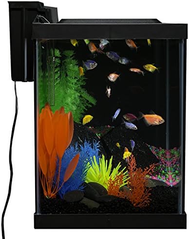 GloFish 20 Gallon Aquarium Kit with LED Lights, Decor Heater and Filter