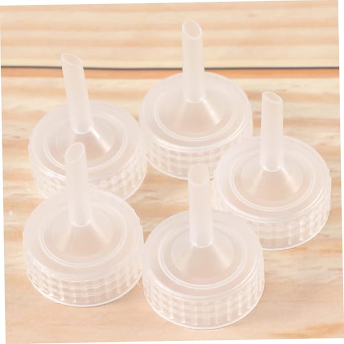 30 Pcs Brine Shrimp Hatchery Artemia Hatchery Bottle Caps Shrimp Feeding Bottle Cap Incubators Shrimp Hatchery Cola Bottle Cap Tool Kit Shrimp Hatching Cap Shrimp Net Aquarium