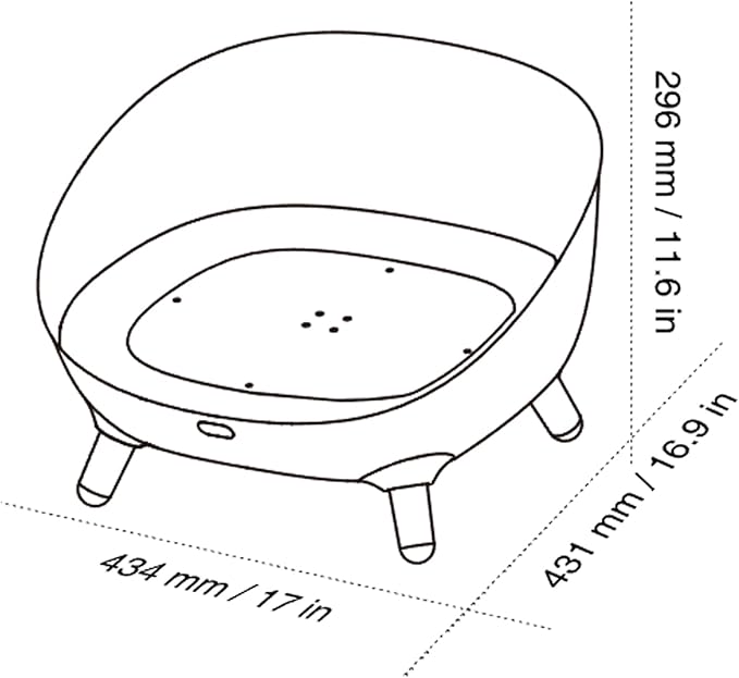 Smart Cat Cooling Sofa & Bed, APP Wireless Temperature Controlled, Quick Heating & Cooling (71℉ - 100℉), Ensures Year-Round Comfort for Cats in Winter and Summer