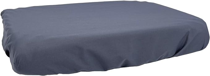 Elastic Waterproof Dog Bed Plastic Cover Bluish-Gray 20 x 15 Inch