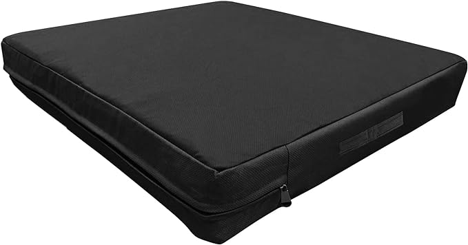 Dog bed cover replacement washable. 36 "L X 27 "W X 3 "H Washable Removable Orthopedic, Cooling Gel and Memory Foam pet Bed Protector Cover, Cover only (black)