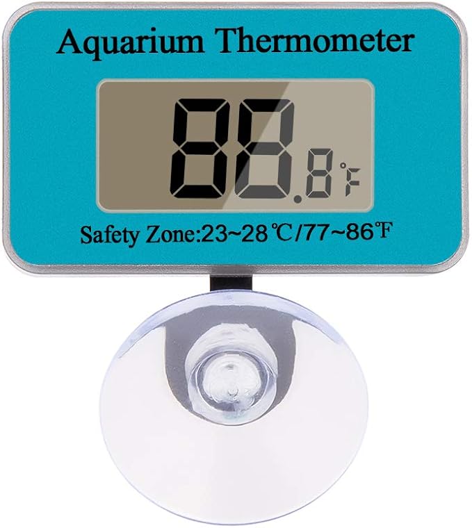 Aquarium Thermometer with Sucker, Second Generation (Update), 1 Yr Warranty