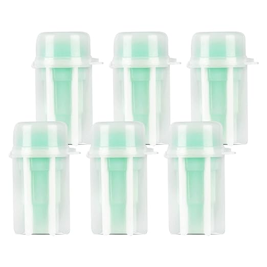 6pcs Fecal Diagnostic Kit, Animal Pet Stool Sample Collection Kit Cat Dog Stool Test, Fecalyzer for Stool Sample Fecal Test