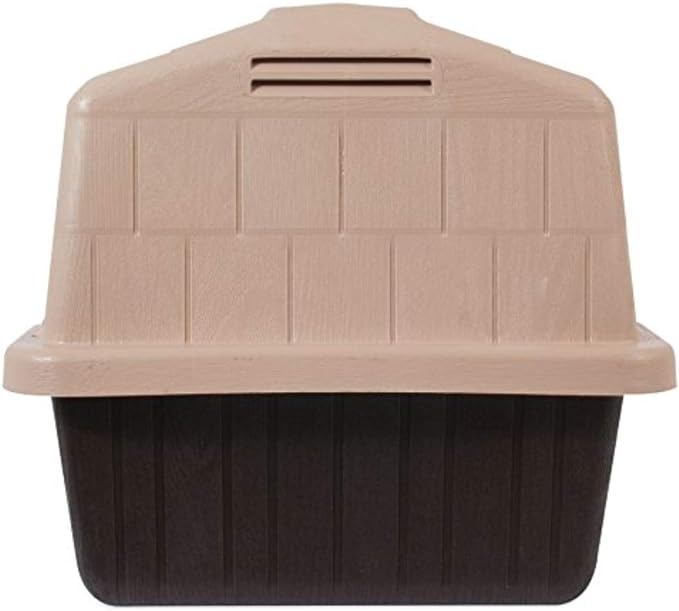 Petmate Aspen Pet Outdoor Dog House, Medium, For Pets 25 to 50 Pounds