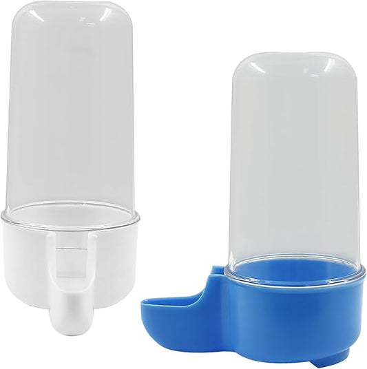 4 Pcs Plastic Bird Feeder, 200ml/6.76 fl oz, For Parrots, Cockatiels, Budgies, Mice, Hamsters