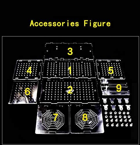 Hamiledyi Aquarium Breeding Isolation Box Acrylic Fish Tank Acclimation Hatchery Incubator Holder Divider for Guppy Shrimp Clownfish Fishes