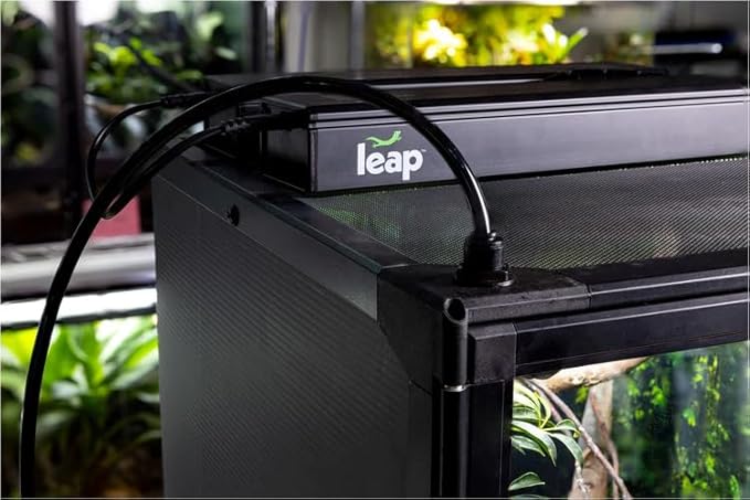 Leap Habitats LED Light Fixture for Reptile & Amphibian Enclosures - Optimal Plant Growth & Daylight (12")