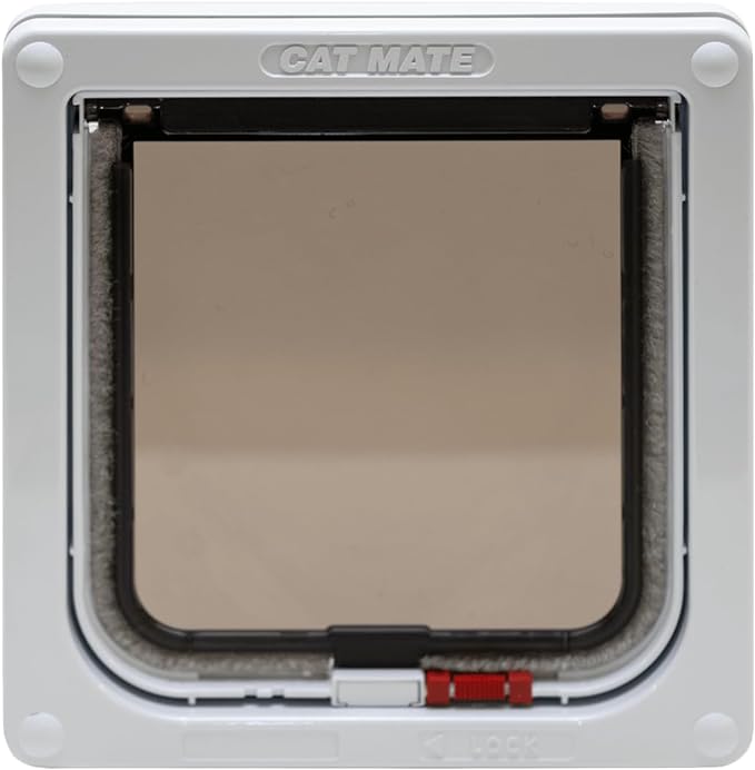 Cat Mate Lockable Cat Flap, White