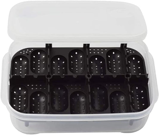 Reptile Egg Incubator Reptile Breeding Box Hatchery Box Suitable for Hatching Gecko Lizards Lions Mane