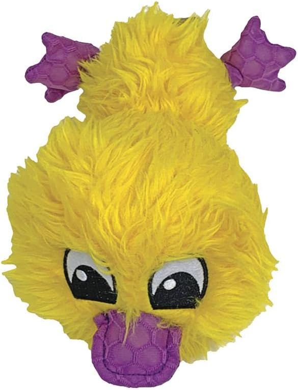 Multipet Plush Dog Toy Squeakers and Crinkle (Deanie The Duck (1 Pack))