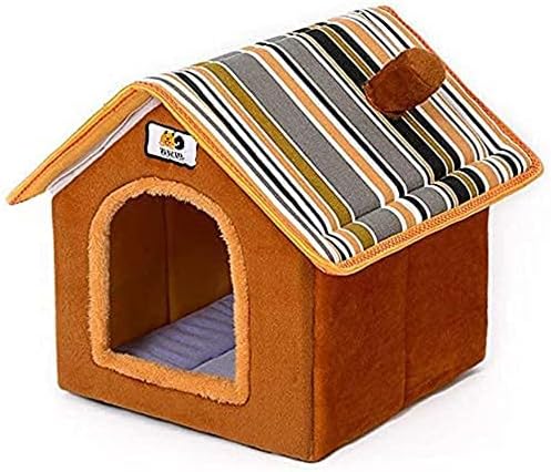 Comfortable Pet Cat Dog House Removable Dog Cat Bed Pet All Weather Cat Dog House Cat Puppy Shelter