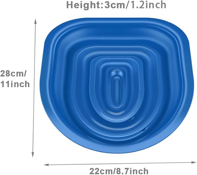 Cat Toilet Training Kit, New Type Cat Potty Training System, Cat Toilet Trainer Urinal Seat for Teaching Cat to Use Toilet, Suit for Most Toilets Three Colors for Choose