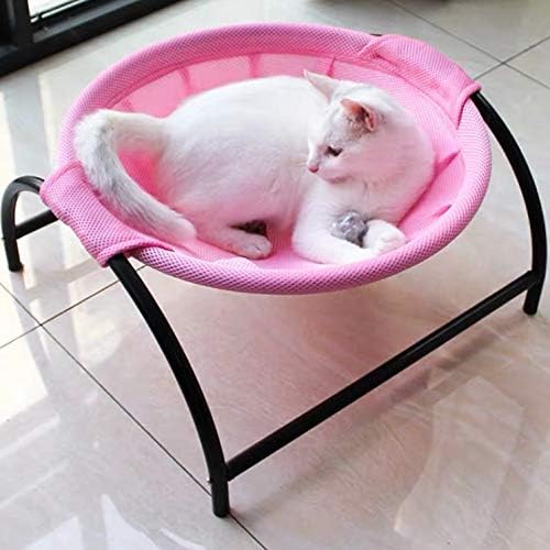 Cat Bed Dog Bed Pet Hammock Bed Cat Sleeping Cat Supplies Pet Supplies Whole Wash Stable, Detachable, Breathable, Easy Assembly Indoors Outdoors, 16.9 in x 16.9 in x 9.5 in