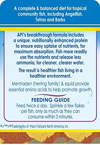 API TROPICAL FLAKES Fish Food .36-Ounce Container