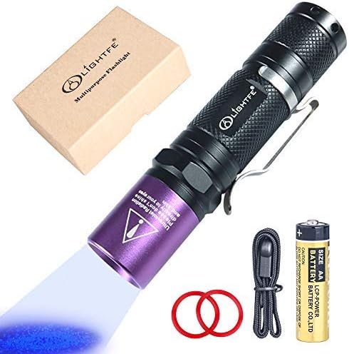 LIGHTFE UV Flashlight UV 395nm