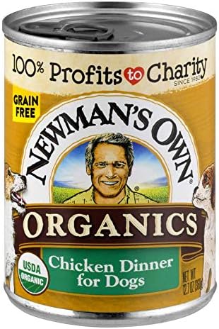Newman's Own Organics Chicken Dinner For Dogs, 12.7-Oz (Pack Of 12)