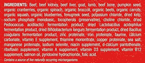 Stella & Chewy's Freeze Dried Raw Dinner Patties – Grain Free Dog Food, Protein Rich Remarkable Red Meat Recipe – 5.5 oz Bag