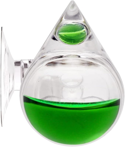 Aquatic CO2 Drop Checker Detachable Tear Drop Shape Without Solution,Upgraded Version