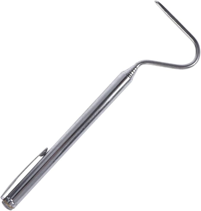 generic Collapsible Snake Hook Grabber Adjustable Snake Ring Snake Catcher Stick Handheld Pick Up Tools for Snake Catching Controlling Moving