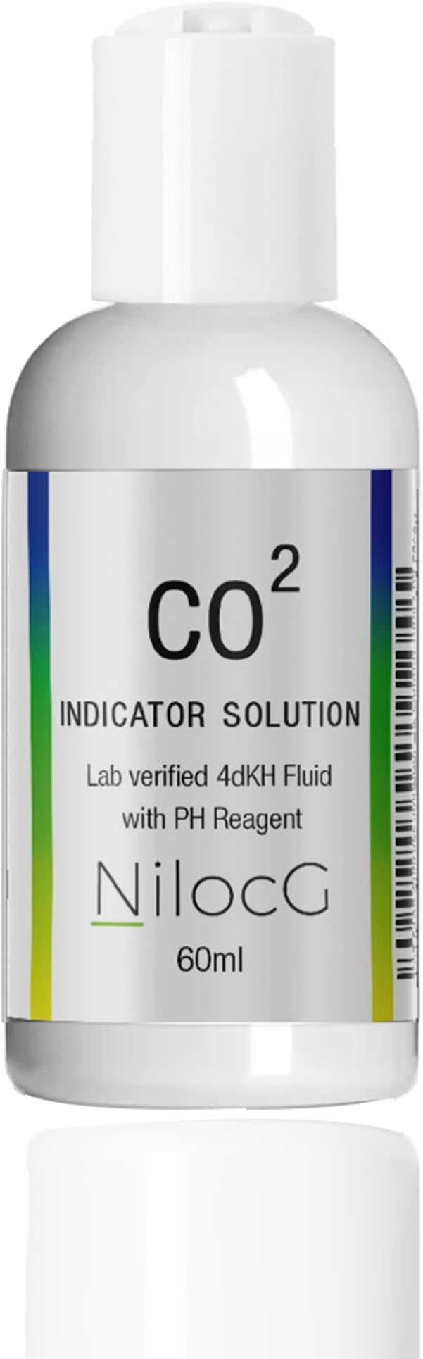 NilocG Aquatics Co2 Drop Checker Solution 4dKH/Ph Reagent for The Most Accurate Monitoring of Your Planted Tank Co2 Levels